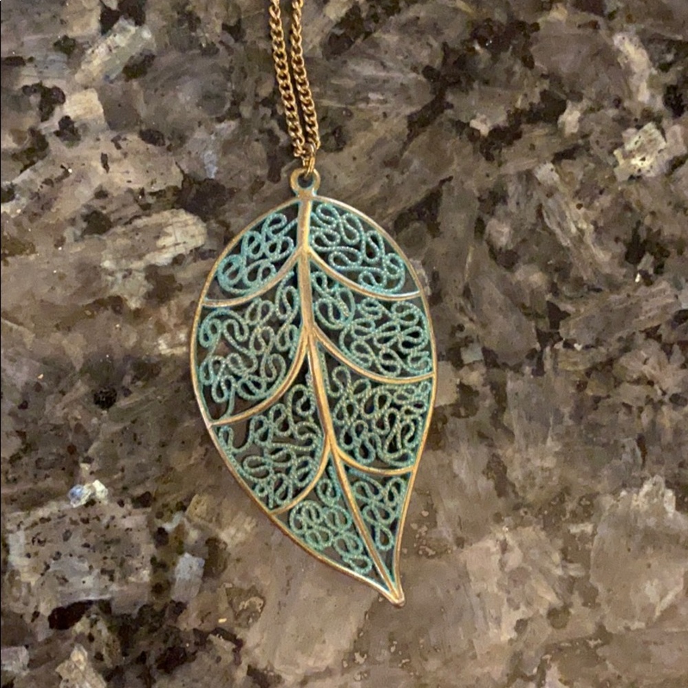 Long Leaf Necklace